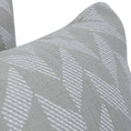 Blazing Needles Square Polyester Jacquard Throw Pillow, 17", Gannawls Khaki