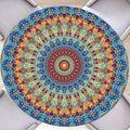 Round Fitted Tablecloth With Elastic Round Outdoor Tablecloth Round Elastic Tablecloth For Round Tables Waterproof Wipeable Tabl