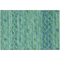 Sedona Sn1 Green Transitional Rug Rectangle 9' X 12'