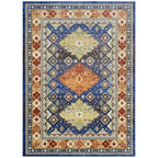 Modway Atzi Distressed Southwestern Diamond Floral Area Rug, 8X10, Multicolored