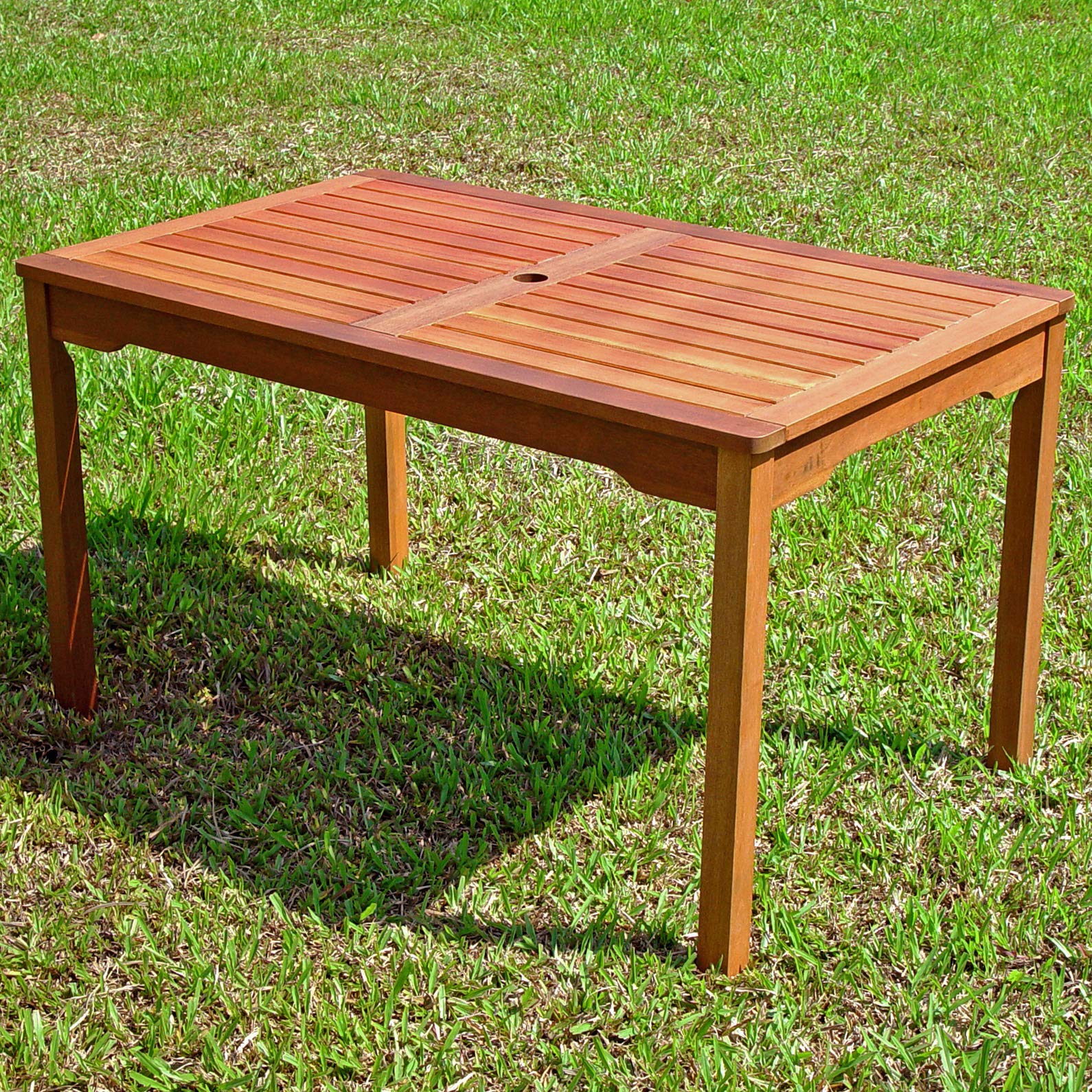 International Caravan Furniture Piece Rectangular Dining Table