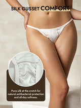 [White] SilkSilky  Panty 004