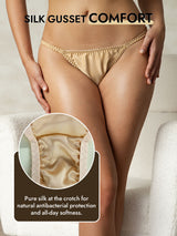 [Khaki] SilkSilky  Panty 004