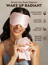 [Pink] SilkSilky  Eye Mask 005