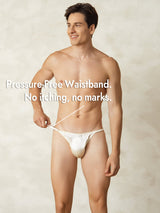 [White] SilkSilky  Men's Underwear 006