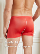 [Red] SilkSilky  Men's Underwear 006