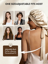 [Beige] SilkSilky  Sleep Cap 005