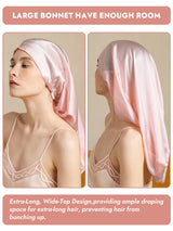 [Light Pink] SilkSilky  Sleep Cap 003