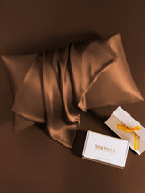 [Coffee] SilkSilky  19Momme Pure Silk Pillowcase 003