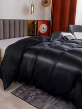[Black] SilkSilky  Duvet Covers 002