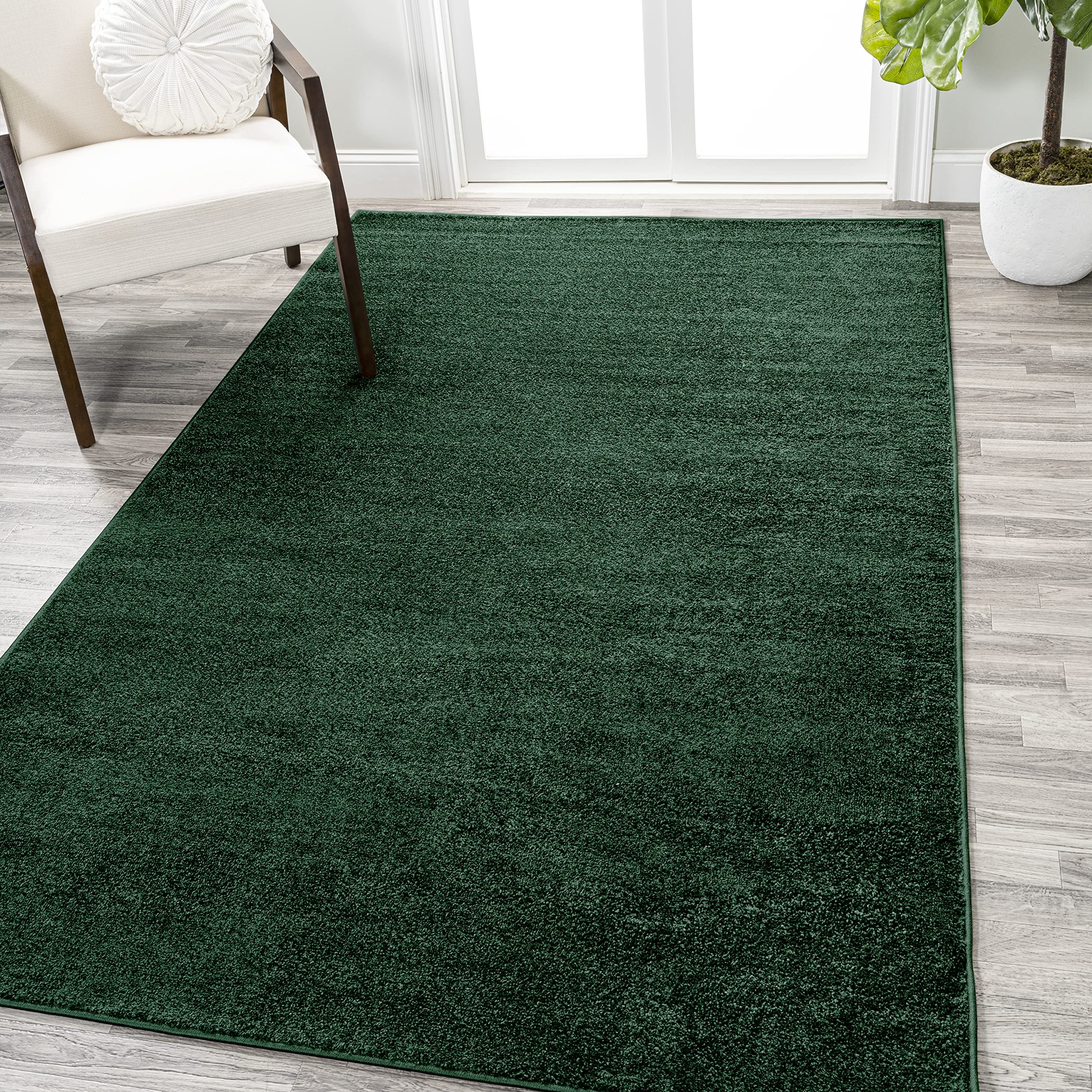 JONATHAN Y SEU100L-9 Haze Solid Low-Pile Indoor Area-Rug, Coastal, Bohemian, Minimalist Easy-Cleaning,Bedroom,Kitchen,Living Roo