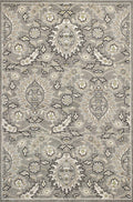 HomeRoots Decor 23' x 45' UV-Treated Polypropelene Grey Area Rug