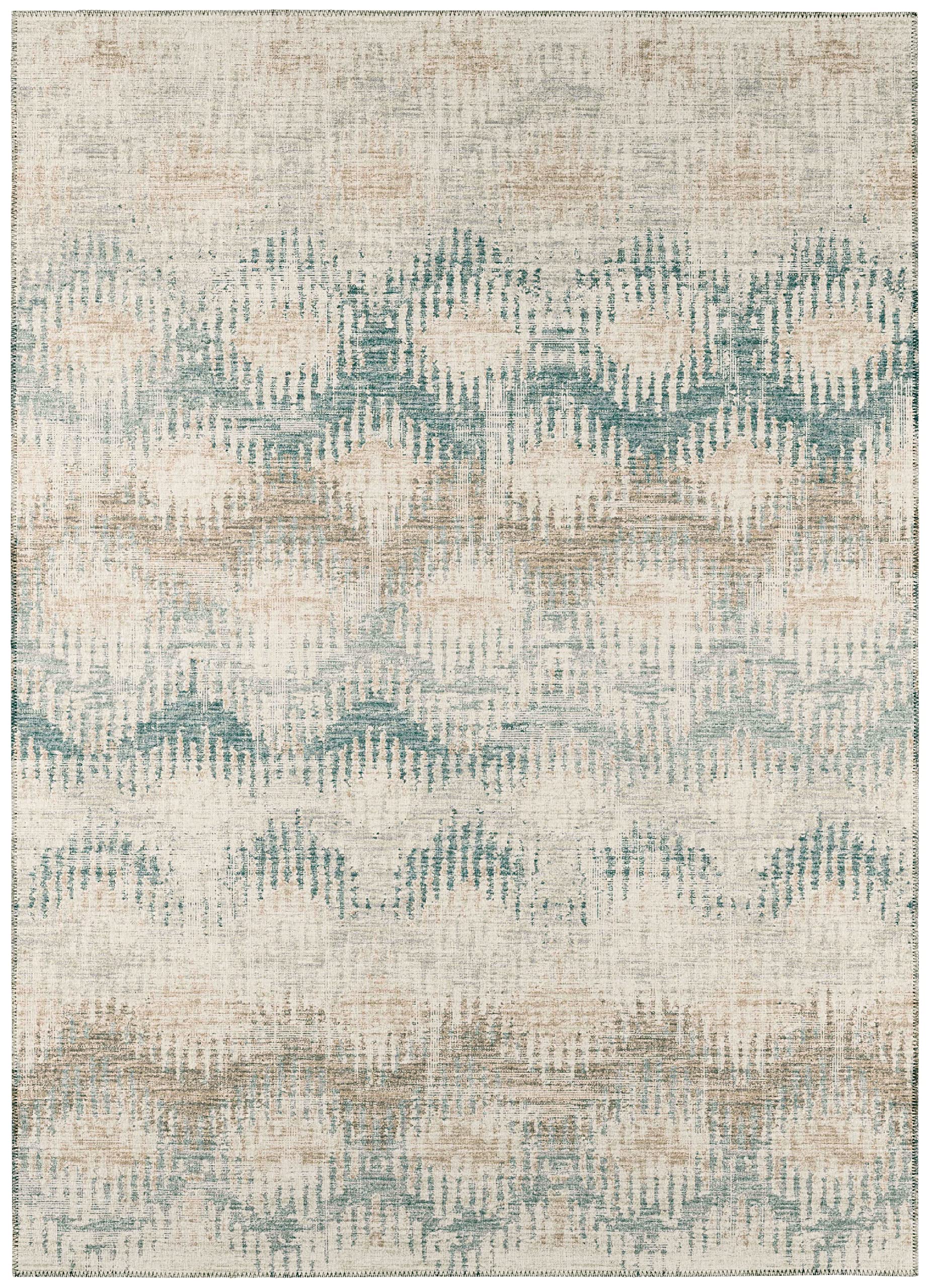 Addison Rugs Bravado Abv39 Linen 8' X 8' Indoor Outdoor Round Rug, Easy Clean, Machine Washable, Non Shedding, Bedroom, Entry, Living Room, Dining Room, Kitchen, Patio Rug