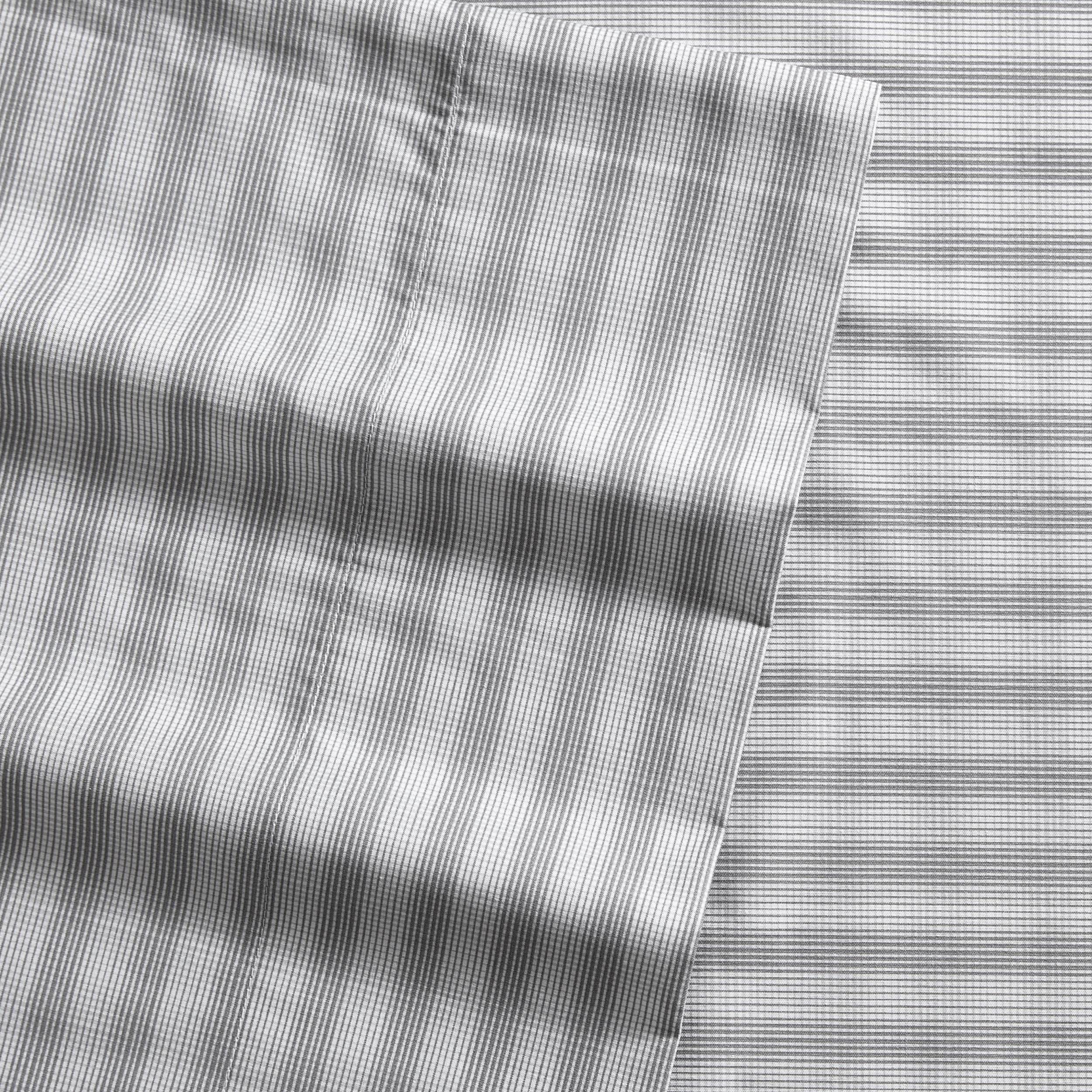 Nautica - Twin Xl Sheets, Cotton Percale Preppy Bedding Set, Dorm Room Essentials (Michael Plaid Grey, Twin Xl)