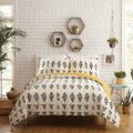 Justina Blakeney Prosperity Quilt Set, Full/Queen, White