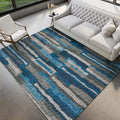 Dalyn Rugs Brisbane Br7 Bold Retro Stiped Navy 5' X 7'6"