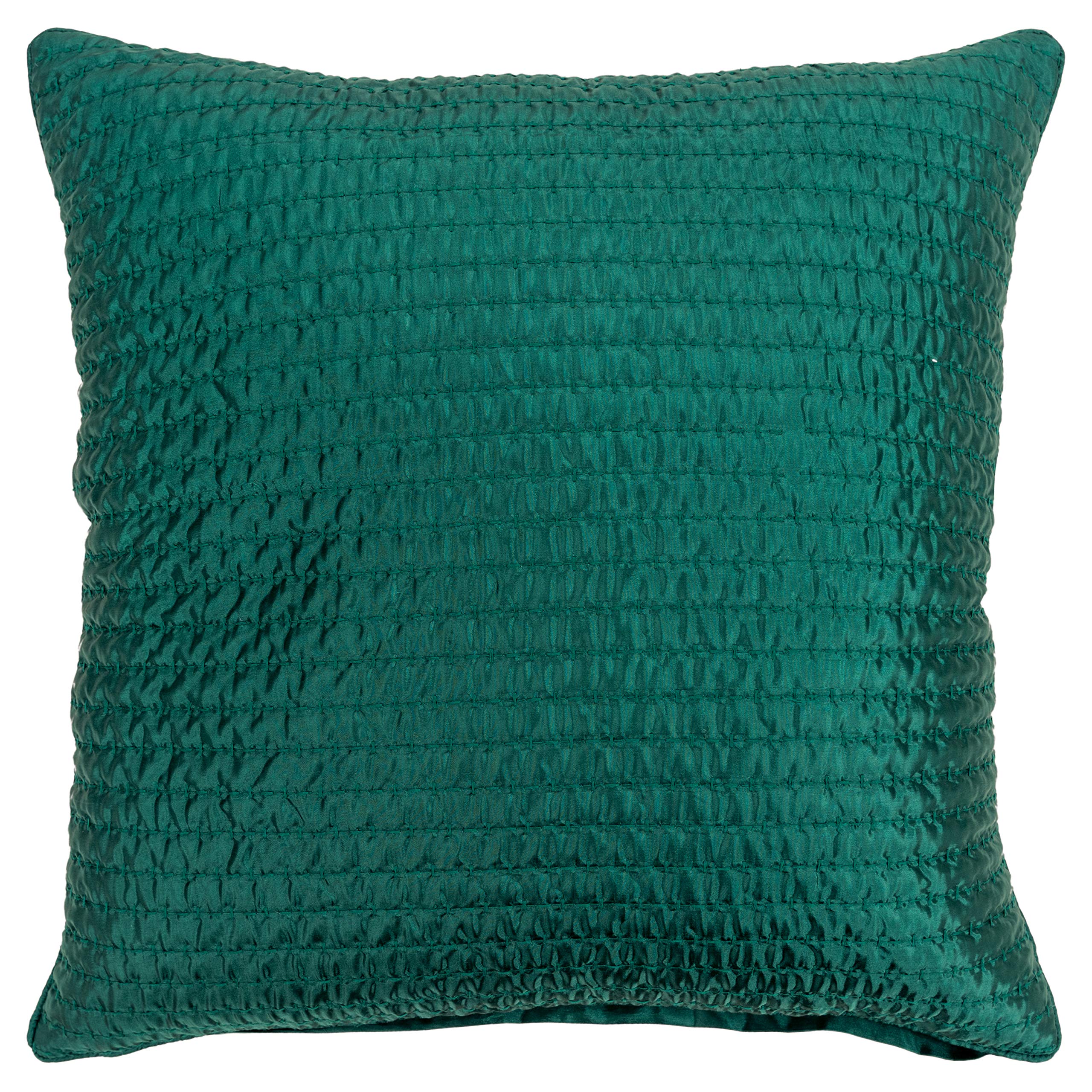 Rizzy Home 22" x 22" Poly Filled Pillow in Teal