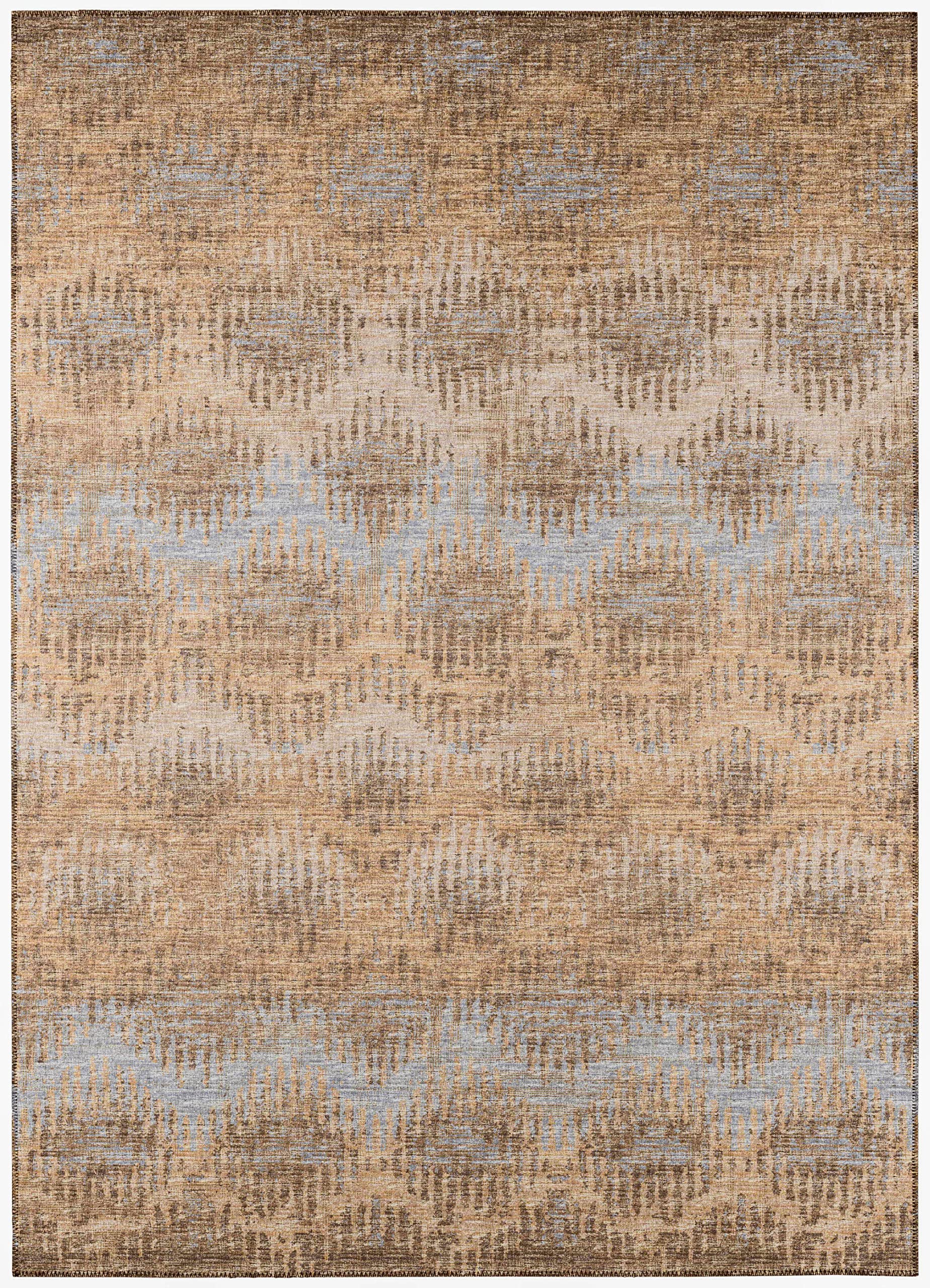 Addison Rugs Bravado Abv39 Earth Washable 8' X 10' Indoor Outdoor Area Rug, Easy Clean, Machine Washable, Non Shedding, Bedroom, Entry, Living Room, Dining Room, Kitchen, Patio Rug