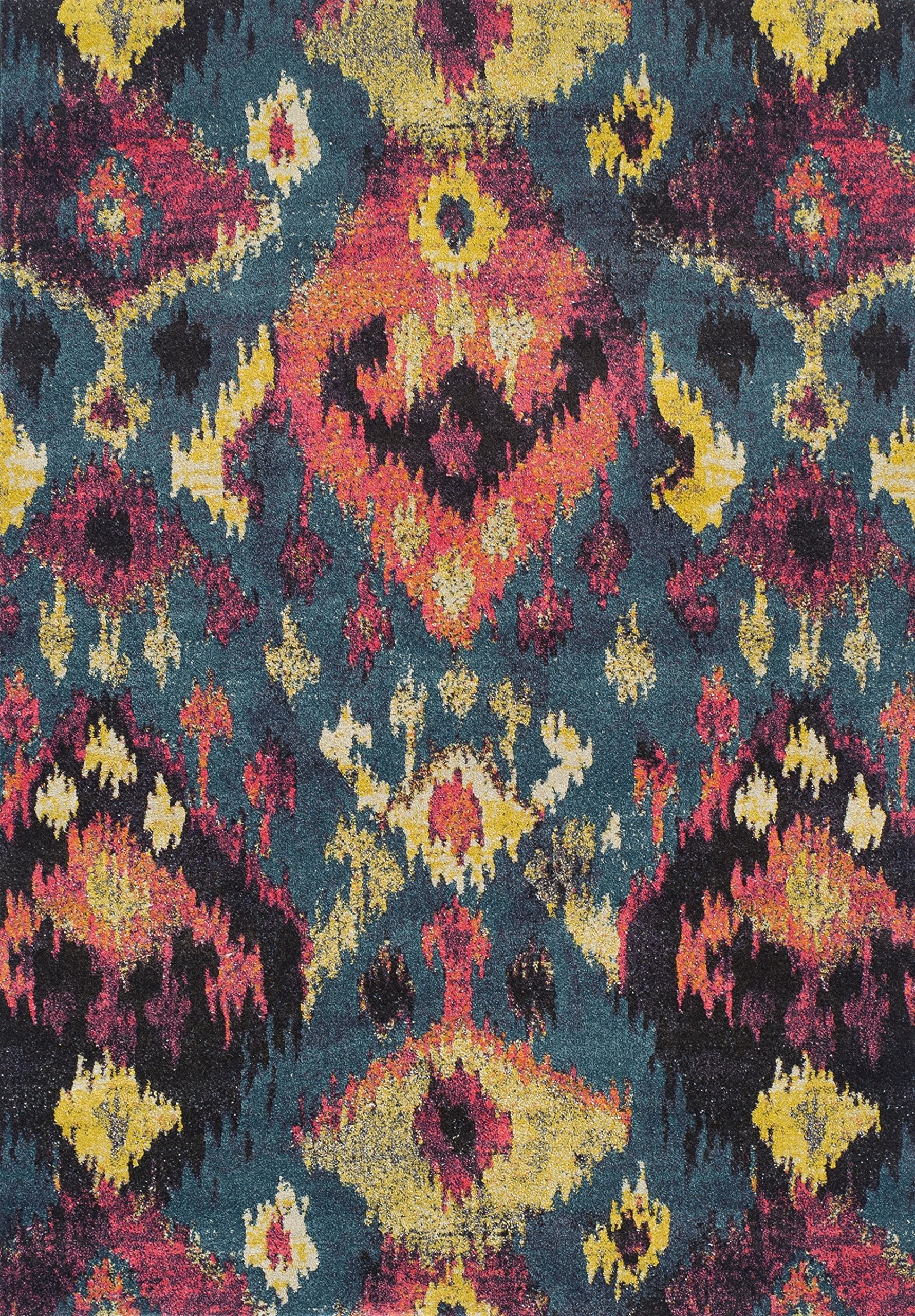 Dalyn Rugs Modern Greys Rug, 3'3" X 5'3", Teal
