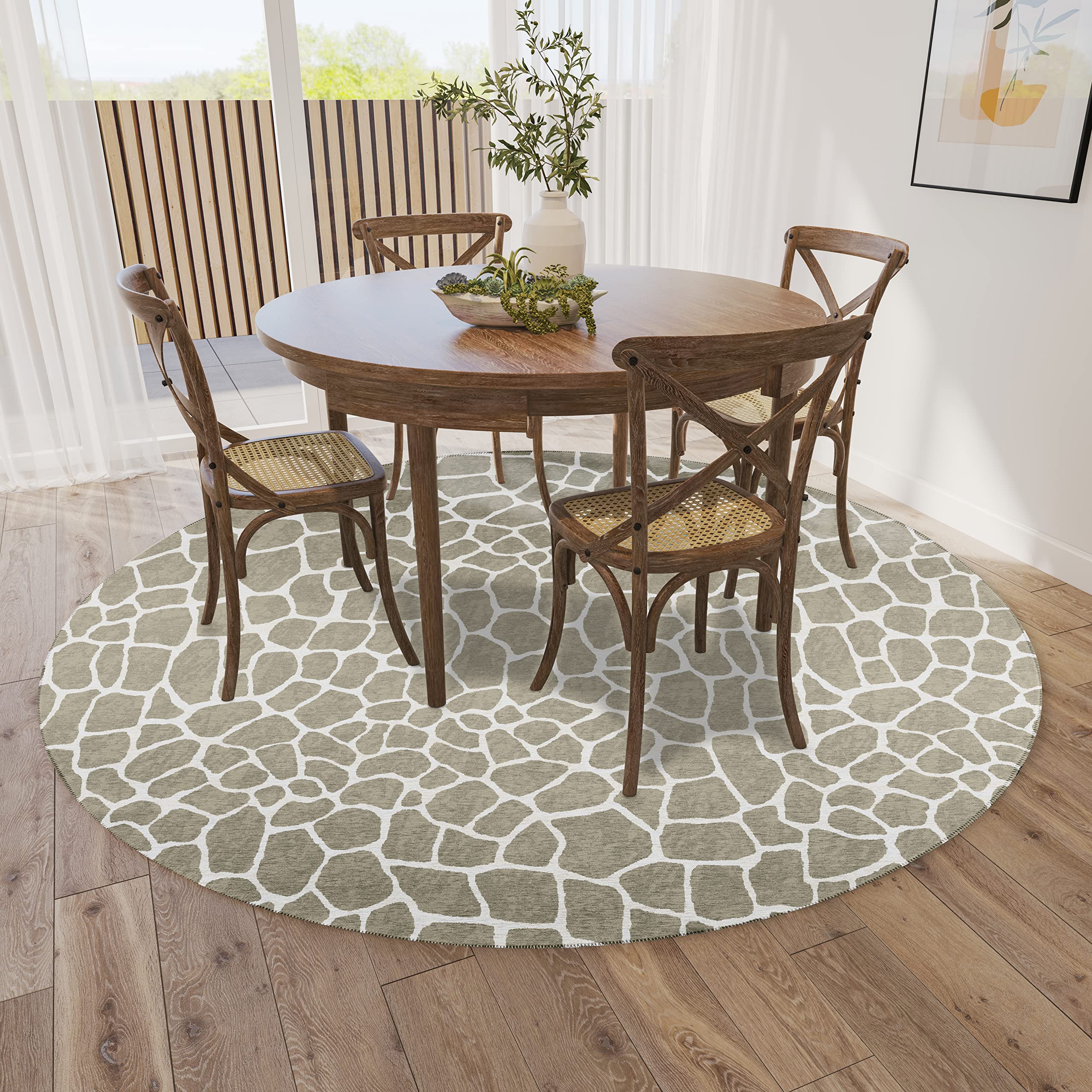 Dalyn Rugs Mali Ml4 Stone 4' X 4'