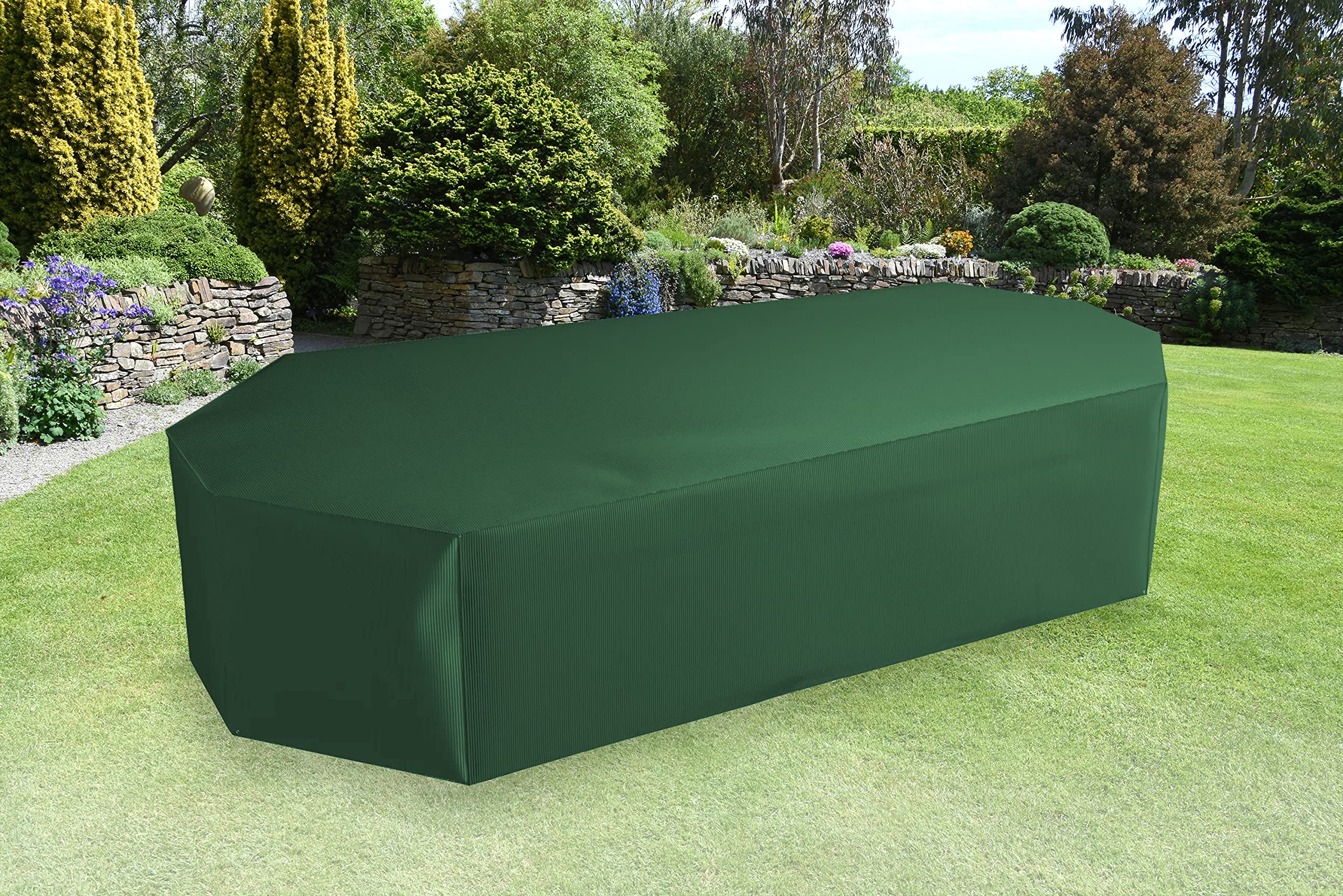 Bosmere Oval/Rectangular Table And Chairs Cover, 126-Inch L X 75-Inch W X 37-Inch H
