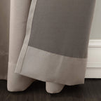 Sun Zero Becca Energy Efficient Grommet Curtain Panel, 40'' X 95'', Stone