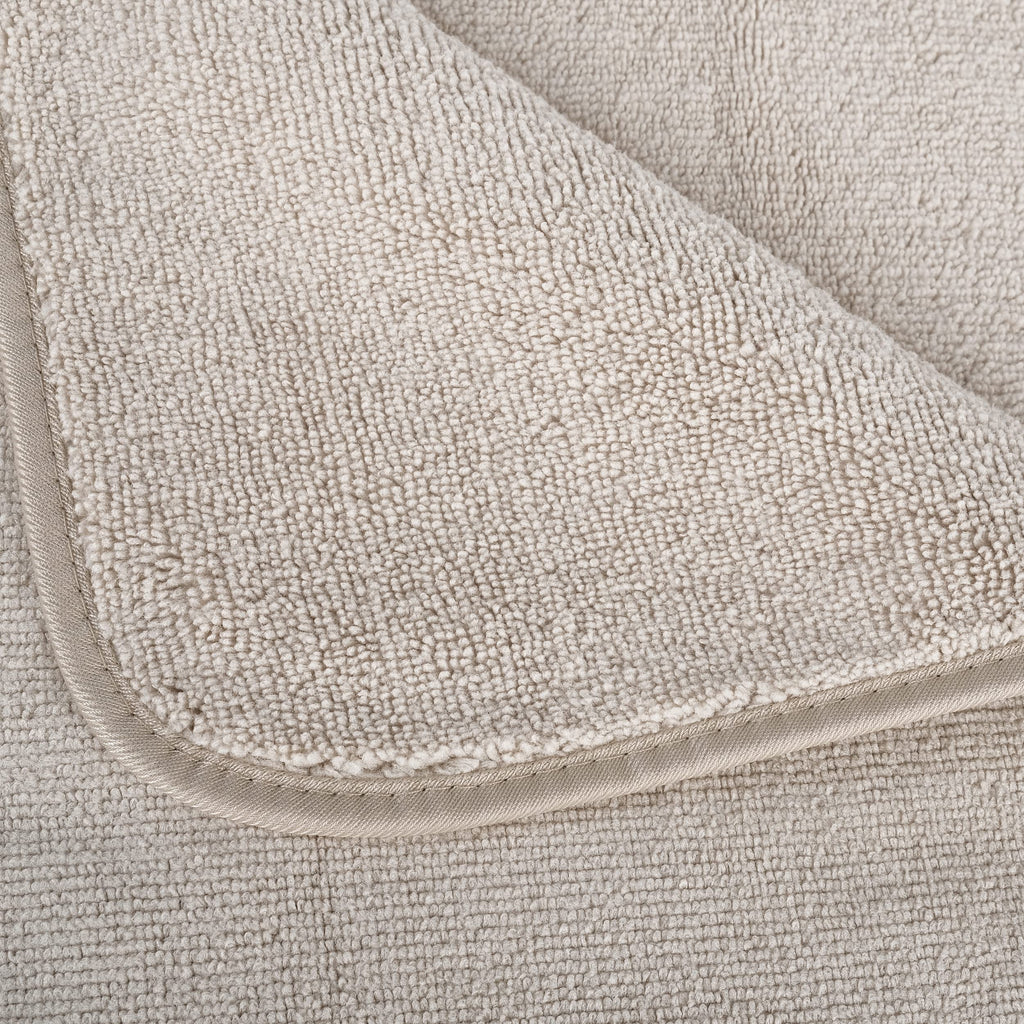 Polyte Microfiber Quick Dry Lint Free Bath Towel, 57 X 30 In, Pack Of 4 (Beige)
