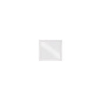 Acme Katia Mirror In Rustic Gray And White