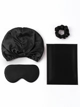 [Black] SilkSilky 19Momme Pure Silk Pillowcase Set 003