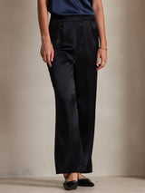 [Black] SilkSilky  Women's Pants 001