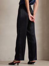 [Black] SilkSilky  Women's Pants 004