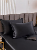 [Black] SilkSilky  30Momme Pillowcase 001