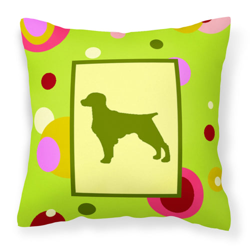 'Caroline'S Treasures Ck1017Pw1414 Boykin Spaniel Decorative Canvas Fabric Pillow, Large, Multicolor'