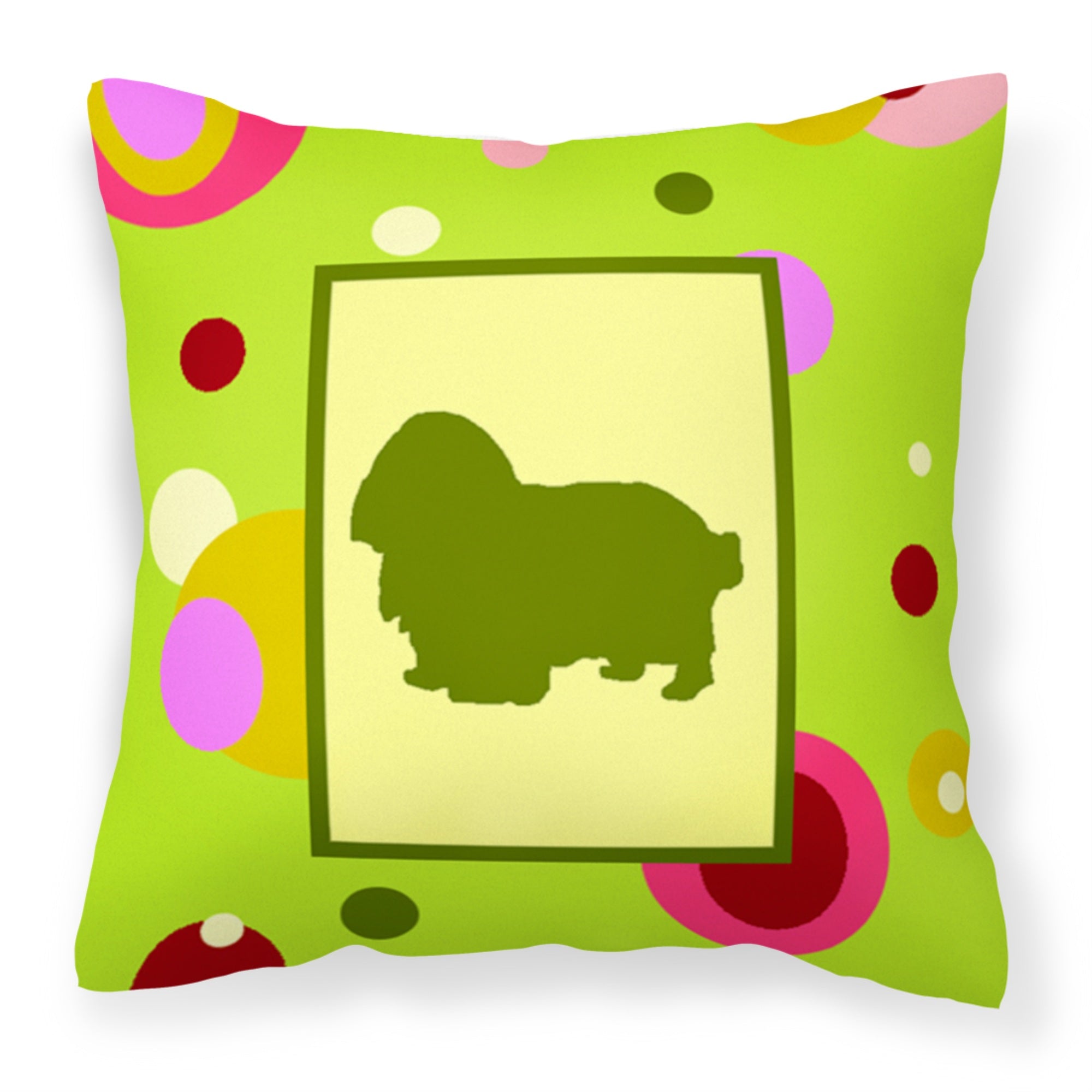 'Caroline'S Treasures Ck1100Pw1414 English Toy Spaniel Decorative Canvas Fabric Pillow, Large, Multicolor'