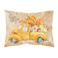 Fall Harvest Fox Terrier Fabric Standard Pillowcase