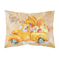 Fall Harvest English Bulldog Fabric Standard Pillowcase