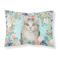 'Caroline'S Treasures Ragamuffin Spring Flowers Fabric Standard Pillowcases, Multicolor'