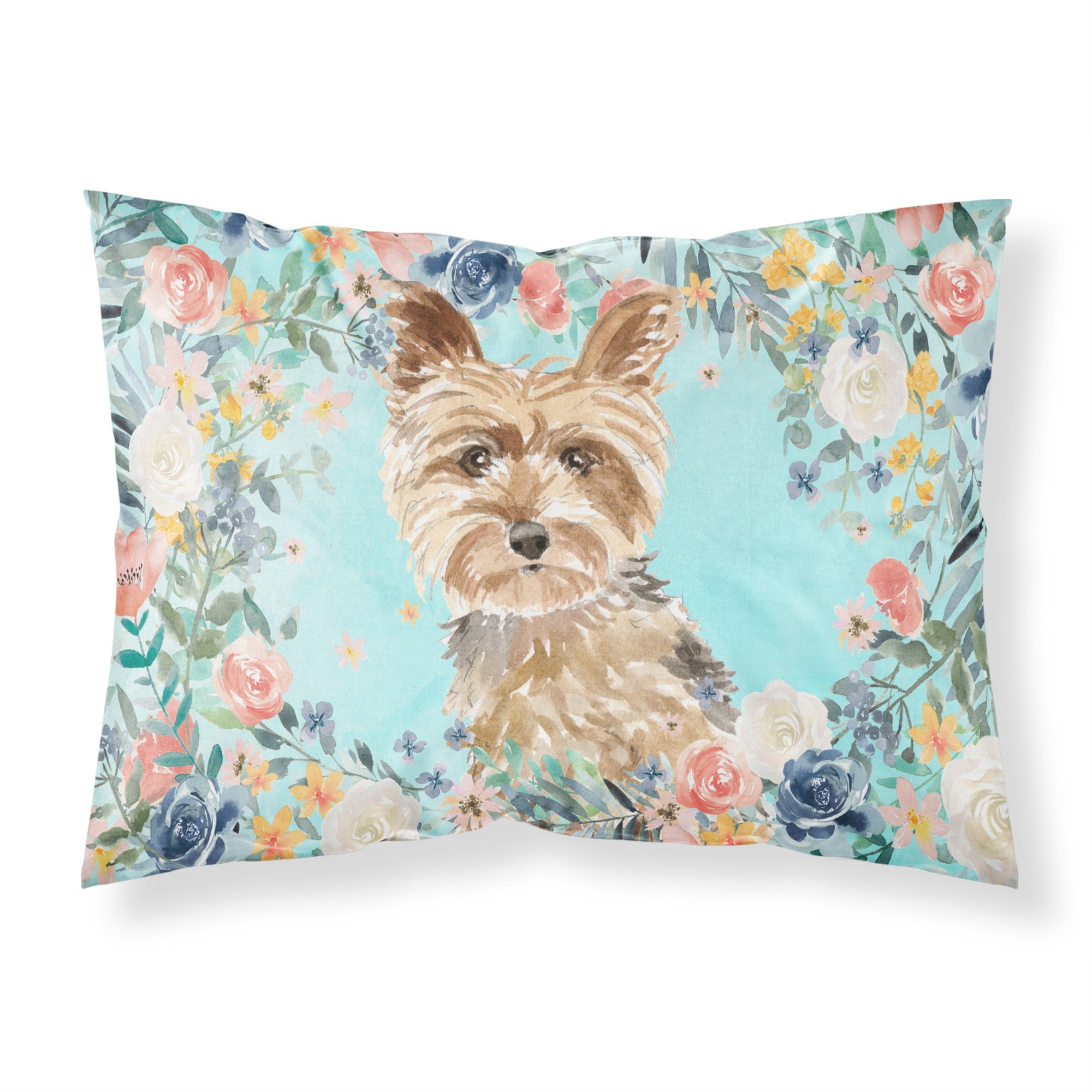 'Caroline'S Treasures Yorkie Fabric Standard Pillowcases, Multicolor'