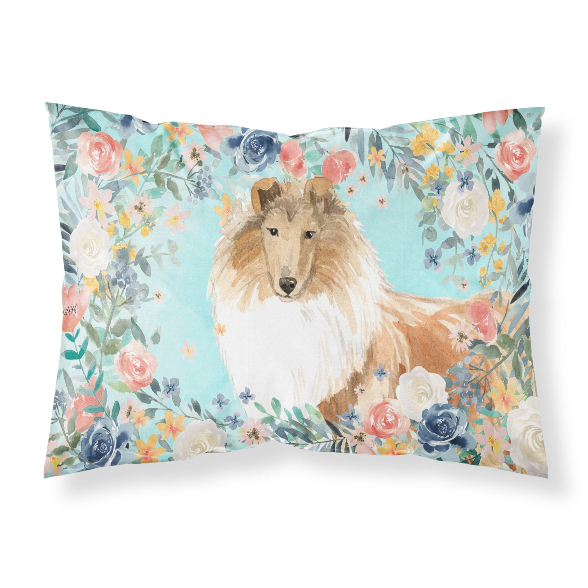 'Caroline'S Treasures Collie Fabric Standard Pillowcases, Multicolor'