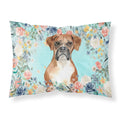 'Caroline'S Treasures Boxer Fabric Standard Pillowcases, Multicolor'