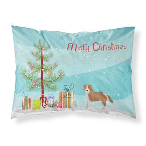 'Caroline'S Treasures Kromfohrlnder Christmas Tree Fabric Standard Pillowcases, Multicolor'
