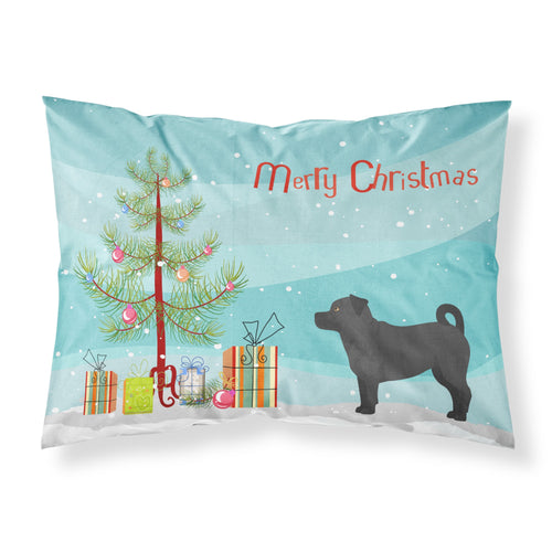 'Caroline'S Treasures Balck Jug Christmas Tree Fabric Standard Pillowcases, Multicolor'