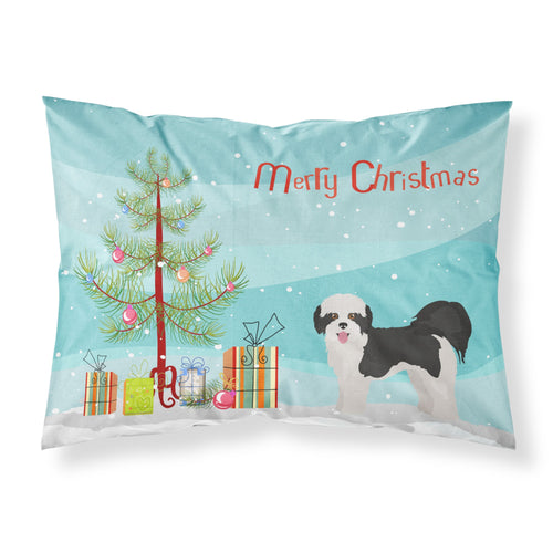 'Caroline'S Treasures Zuchon #2 Christmas Tree Fabric Standard Pillowcases, Multicolor'