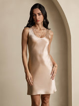[Champagne] SilkSilky  Sleeveless Dress 001