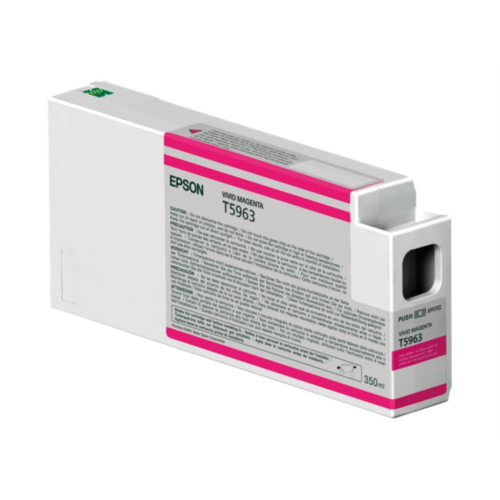 EPSON STYLUS PRO 7900 SD YLD VIVID MAGENTA INK, 350 ML yield