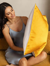 [Gold+LightBeige] SilkSilky 19Momme Pure Silk Pillowcase 002