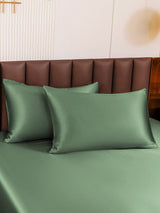 [Grayish Green] SilkSilky  30Momme Pillowcase 003