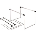 Pendaflex Actionframe Drawer File Frames - Letter - 14-18 Long - Steel - Stainless Steel - 2 / Box