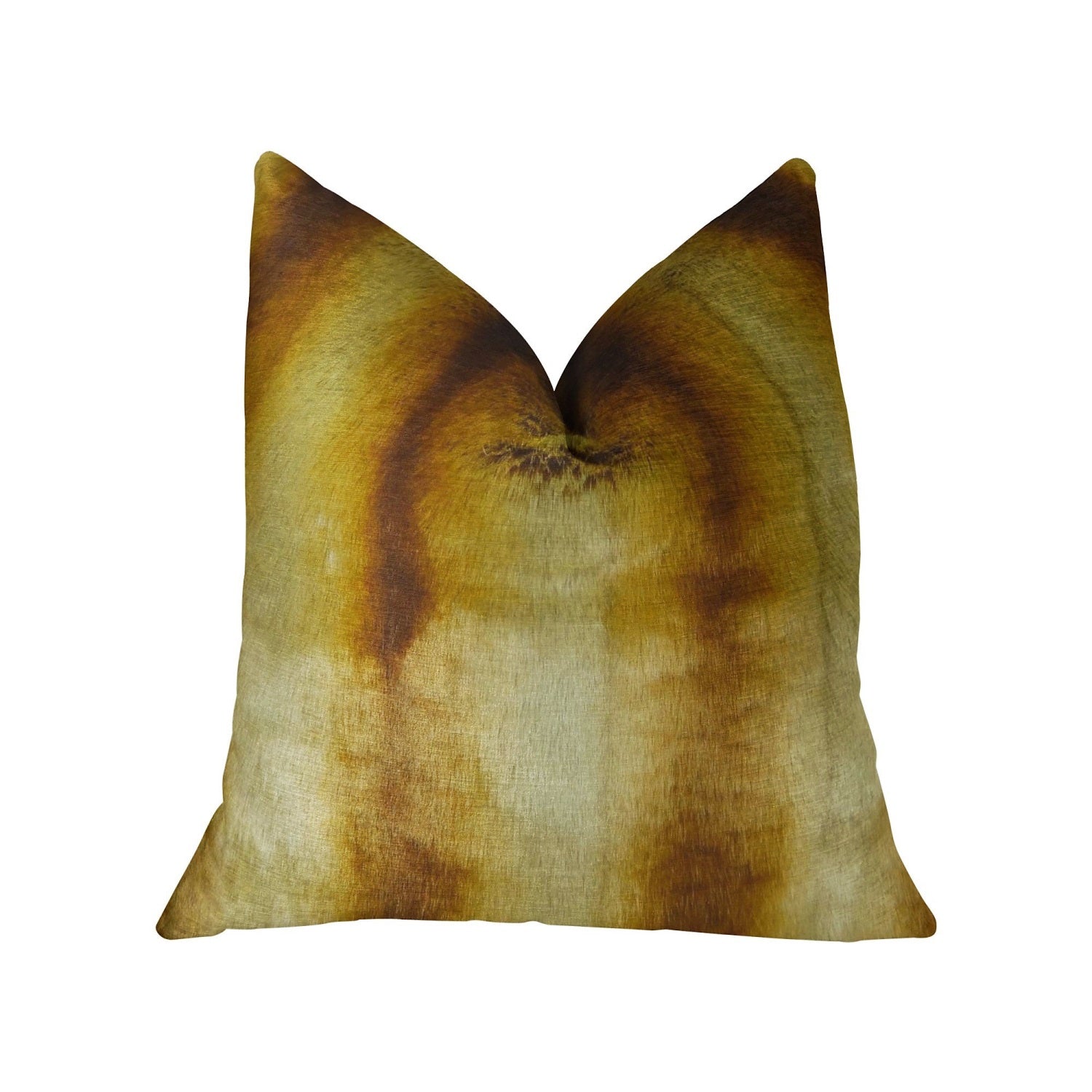 Plutus Sheared Chinchilla Handmade Throw Pillow, (12' X 25')