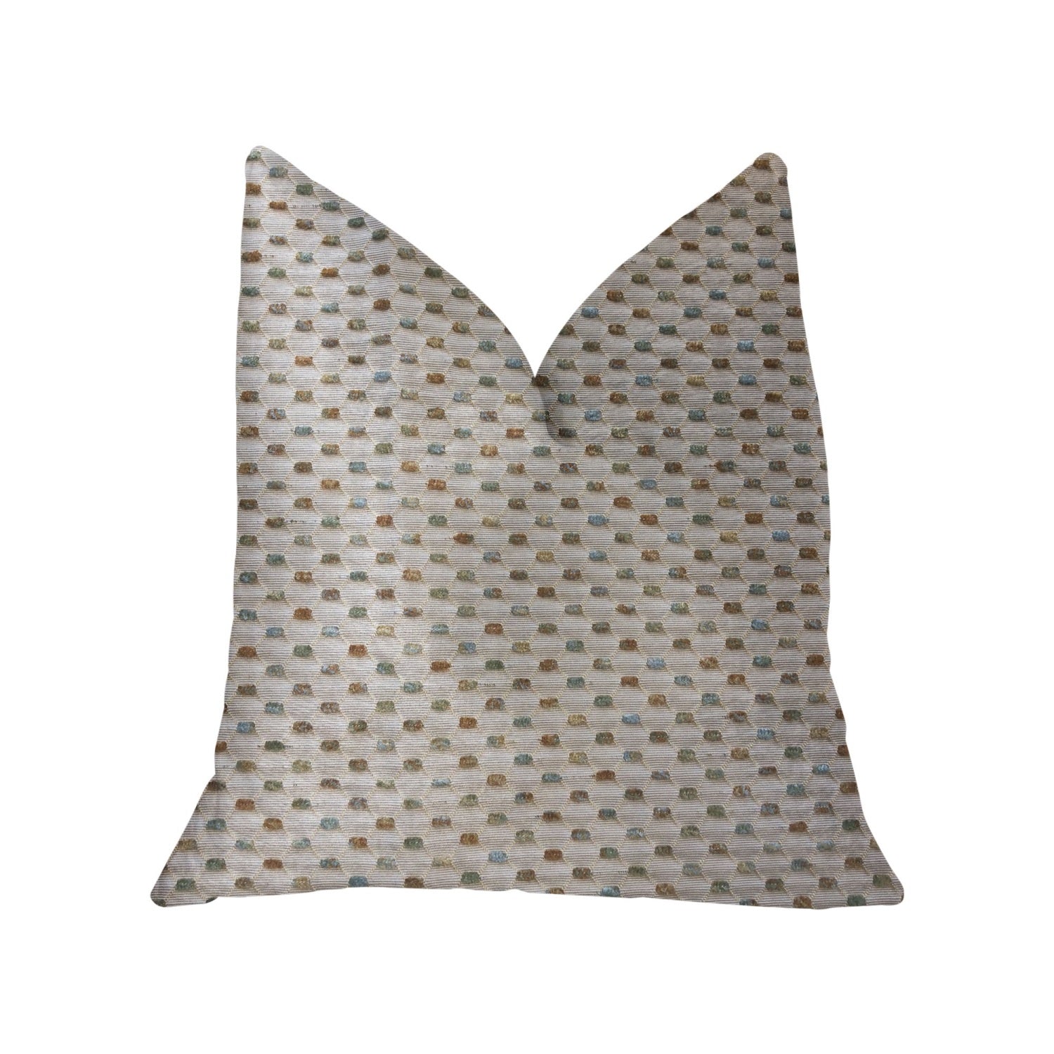 Plutus Sweet Confetti Multicolor Luxury Throw Pillow - Double Sided  20' X 20'